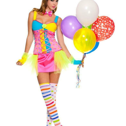 Miss Clowning Around Woman Costume by Music Legs only at  TeeJayTraders.com