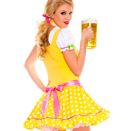Bright Dirndl Woman Costume by Music Legs only at  TeeJayTraders.com - Image 2