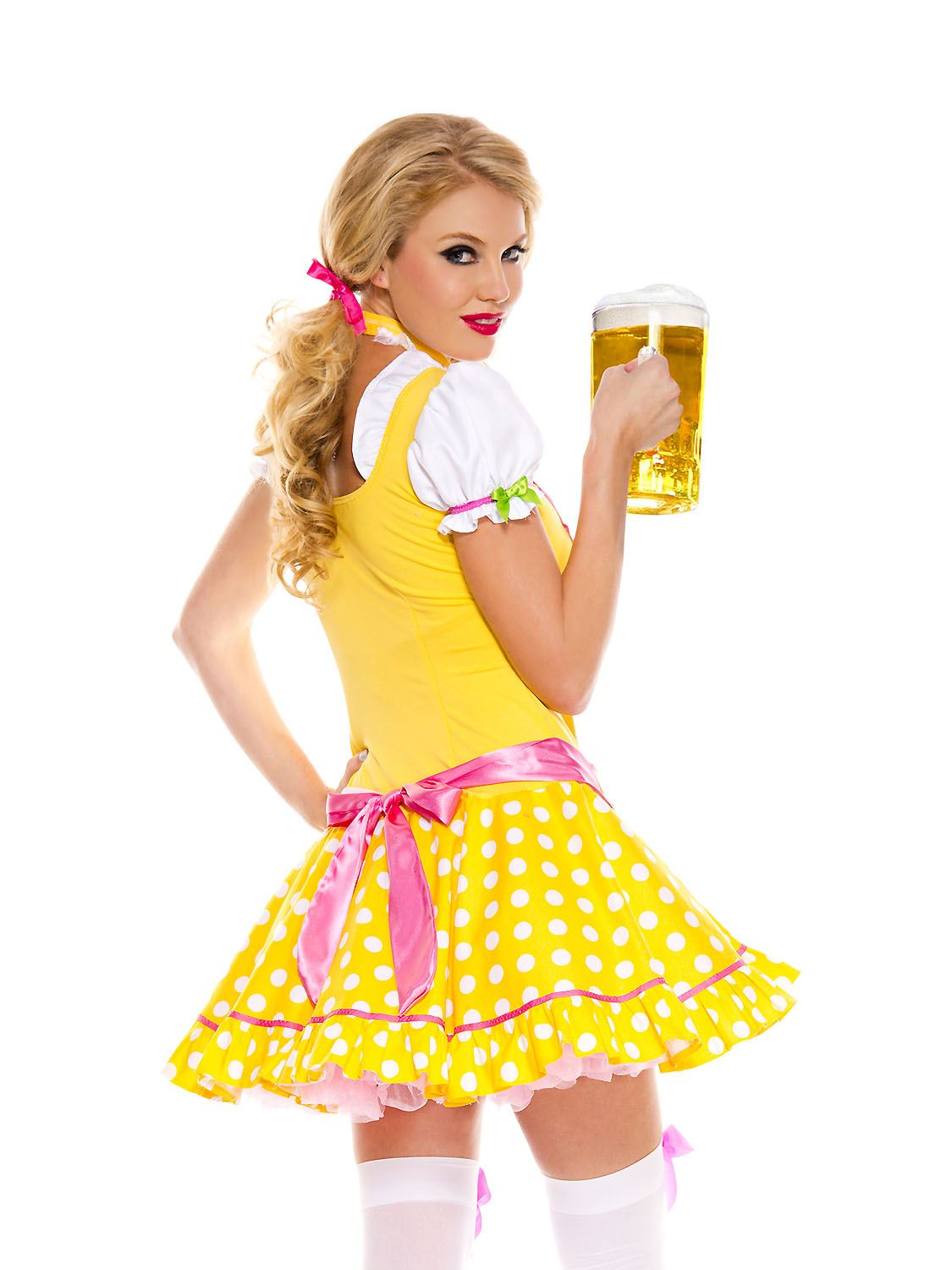 Bright Dirndl Woman Costume by Music Legs only at  TeeJayTraders.com - Image 2