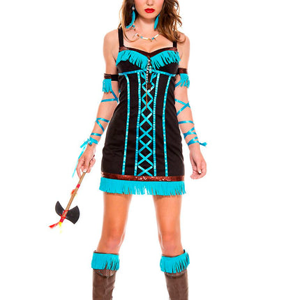 Native Princess Woman Costume by Music Legs only at  TeeJayTraders.com