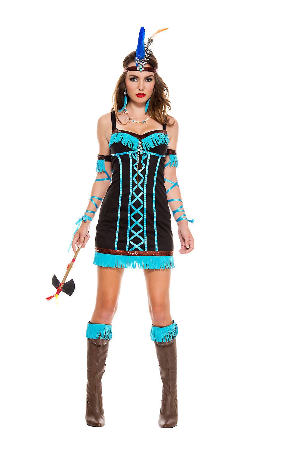 Native Princess Woman Costume by Music Legs only at  TeeJayTraders.com