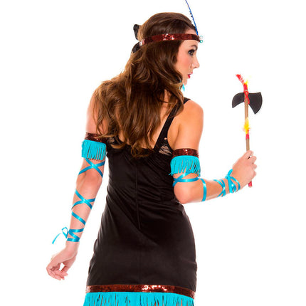 Native Princess Woman Costume by Music Legs only at  TeeJayTraders.com - Image 2