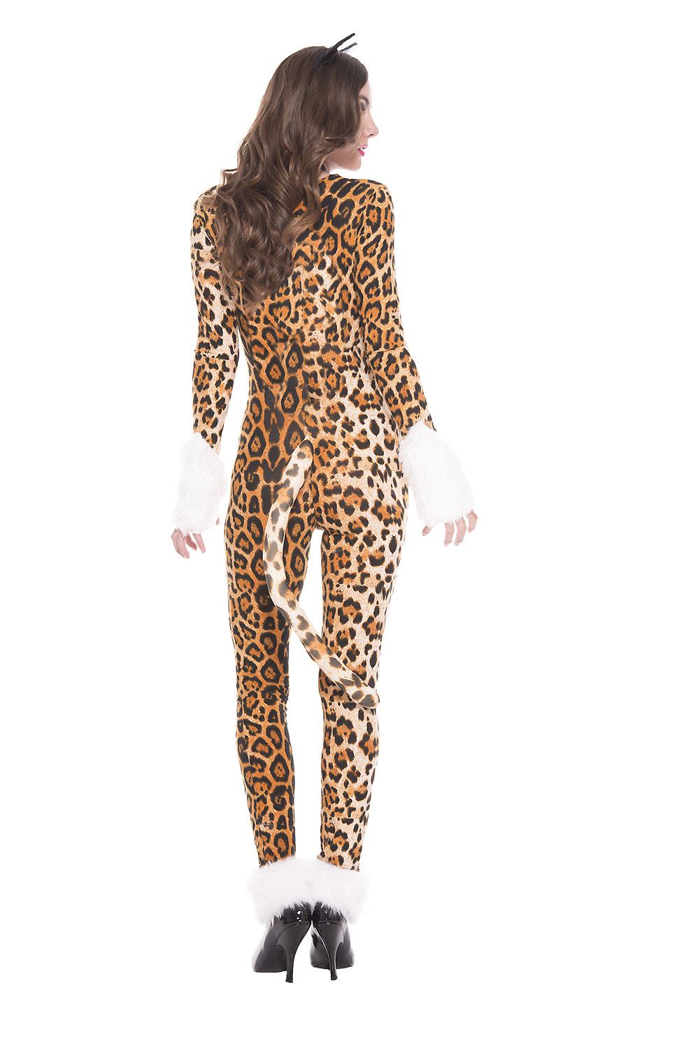 Furry Feline Woman Costume by Music Legs only at  TeeJayTraders.com - Image 2