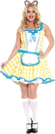 Glistening Goldy Plus Size Women Costume by Music Legs Costume only at  TeeJayTraders.com