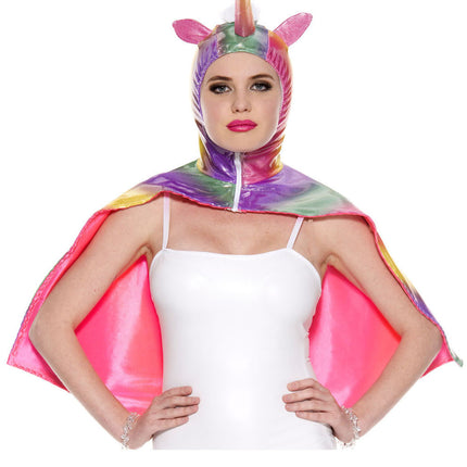 Woman Unicorn Cape by Music Legs only at  TeeJayTraders.com
