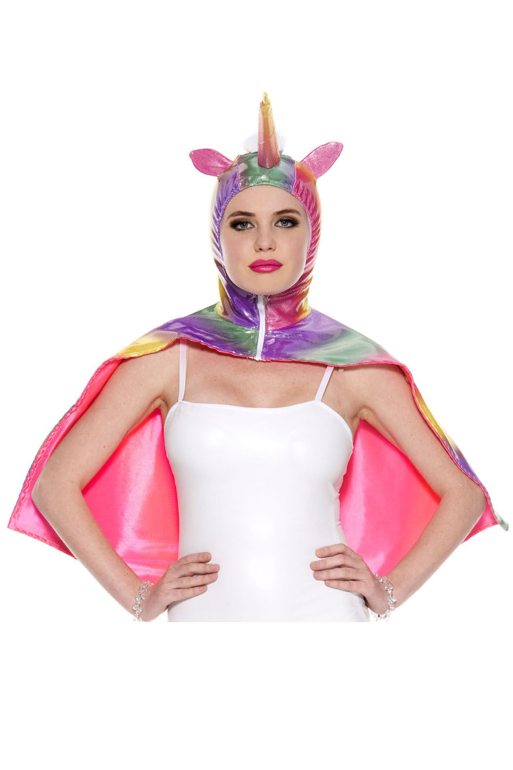 Woman Unicorn Cape by Music Legs only at  TeeJayTraders.com