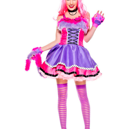 Wonderland Kitty Woman Costume by Music Legs only at  TeeJayTraders.com