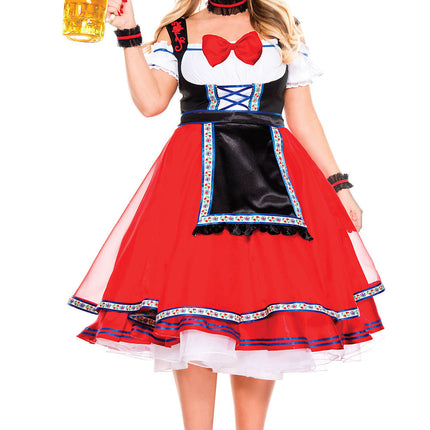 Oktoberfest Beer Plus Size Woman Costume by Music Legs only at  TeeJayTraders.com