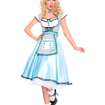 Adorable Alice Woman Costume by Music Legs only at  TeeJayTraders.com