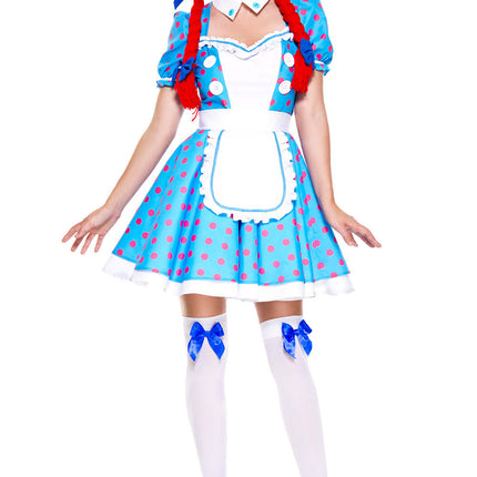 Racy Doll Women Costume by Music Legs only at  TeeJayTraders.com