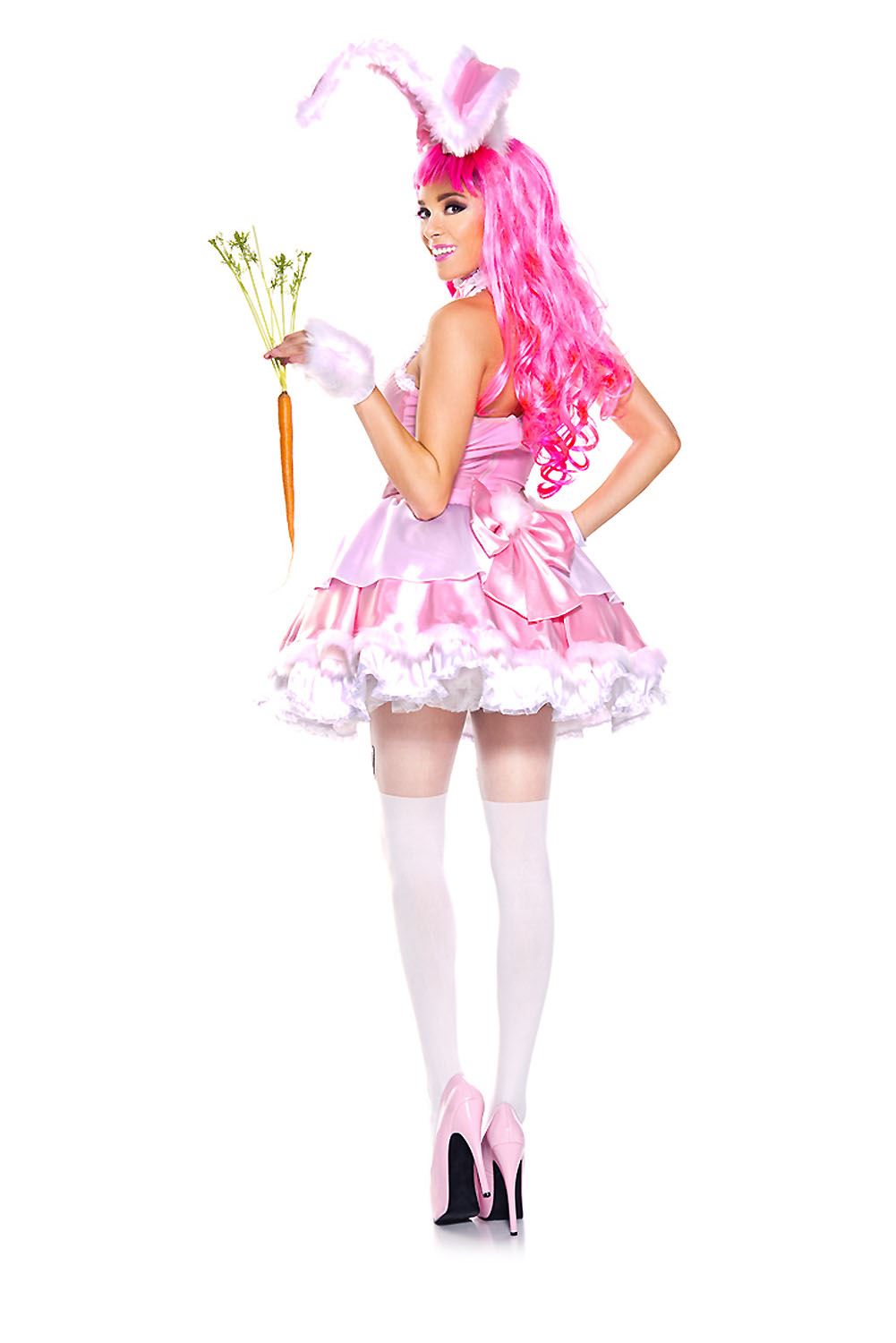 Bunny Babe Woman Costume by Music Legs only at  TeeJayTraders.com - Image 2