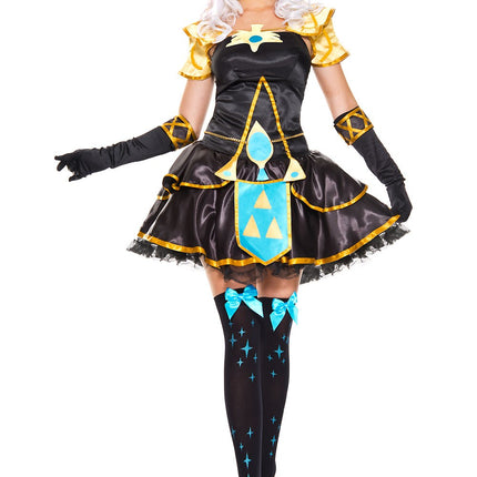 Elf Princess Woman Costume Black by Music Legs only at  TeeJayTraders.com