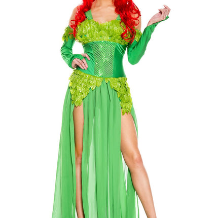 Poisonous Villain Woman Costume by Music Legs only at  TeeJayTraders.com