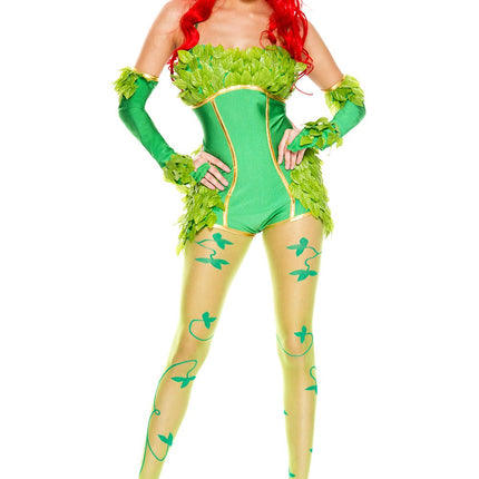 Provocative Toxic Villain Woman Costume by Music Legs only at  TeeJayTraders.com