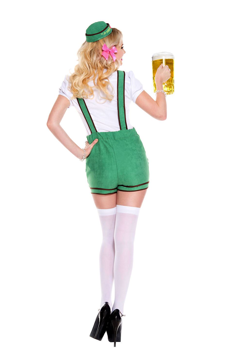 German Beer Beauty Woman Costume by Music Legs only at  TeeJayTraders.com - Image 2