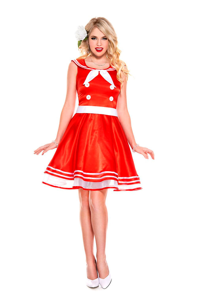 Vintage Girl Woman Costume by Music Legs only at  TeeJayTraders.com