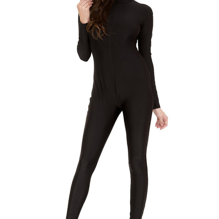 Woman Black Bodysuit by Music Legs only at  TeeJayTraders.com