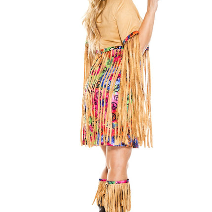 Retro Hipster Woman Plus Size Costume by Music Legs only at  TeeJayTraders.com - Image 2