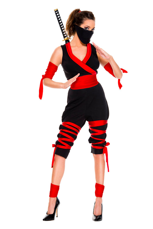 Fierce Ninja Warrior Woman Costume by Music Legs only at  TeeJayTraders.com