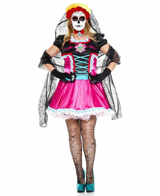 Dead Catrina Woman Plus Size Costume by Music Legs only at  TeeJayTraders.com