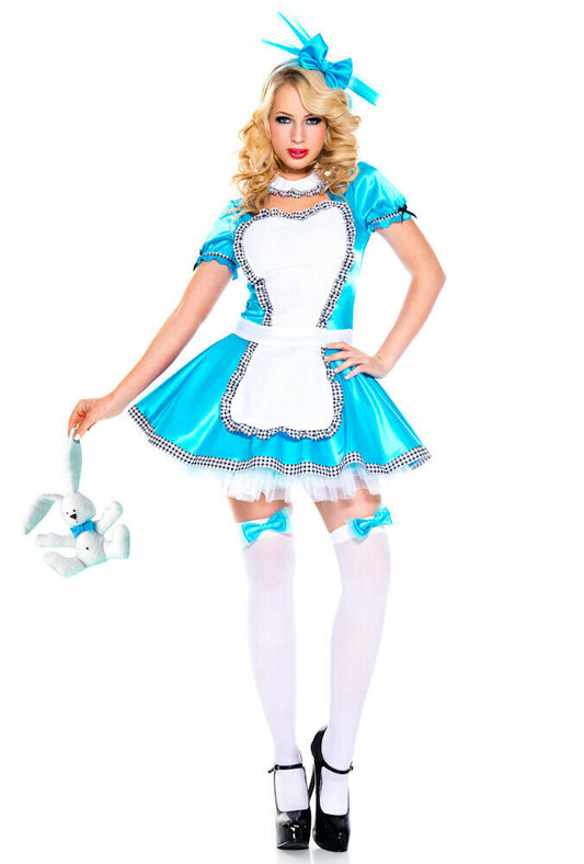 Alice Doll Woman Costume by Music Legs only at  TeeJayTraders.com