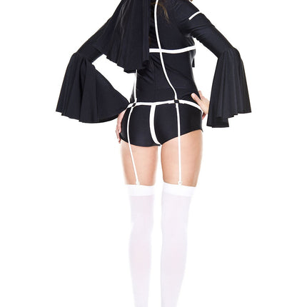 Mother Superior Women Costume by Music Legs only at  TeeJayTraders.com - Image 2