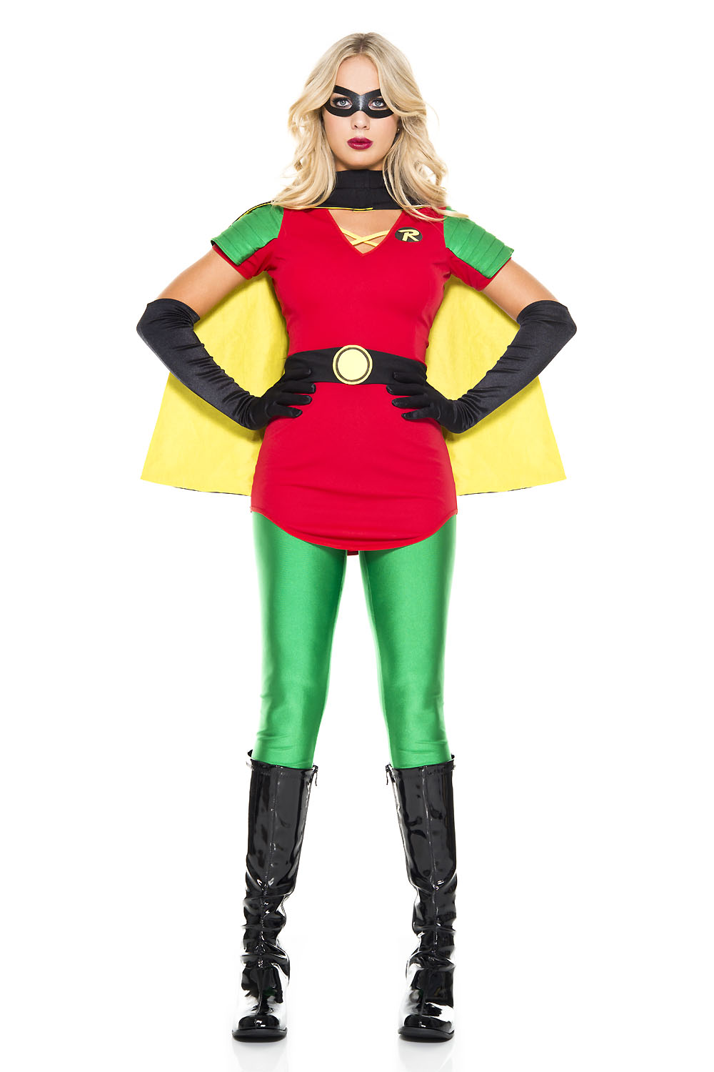 Robyn Hero Woman Costume by Music Leg only at  TeeJayTraders.com