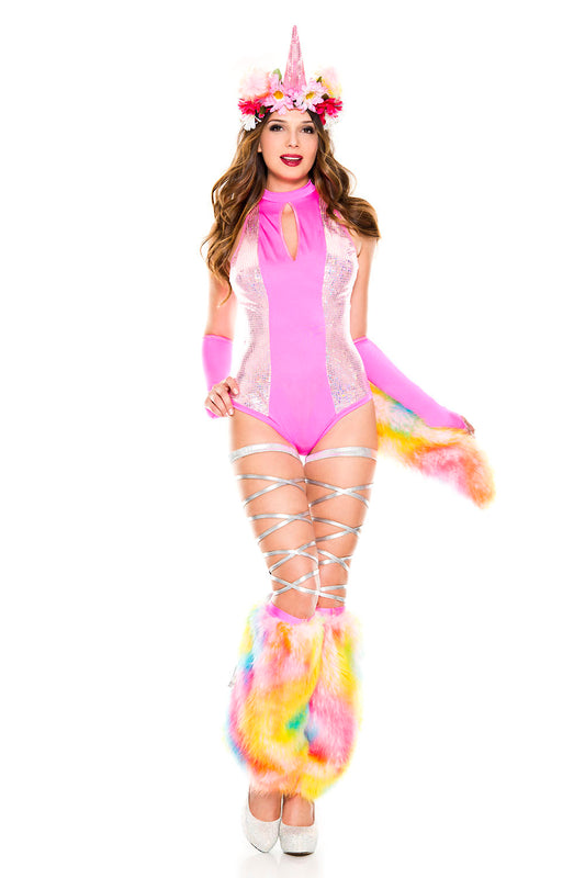 Magical Furry Unicorn Woman Costume by Music Leg only at  TeeJayTraders.com