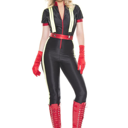 Hottest Firefighter Women Costume by Music Legs only at  TeeJayTraders.com