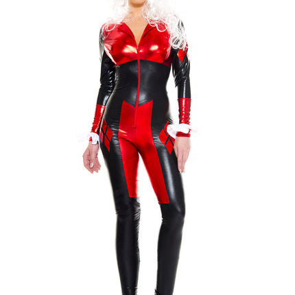 Dark Harley Jester Woman Costume by Music Legs only at  TeeJayTraders.com