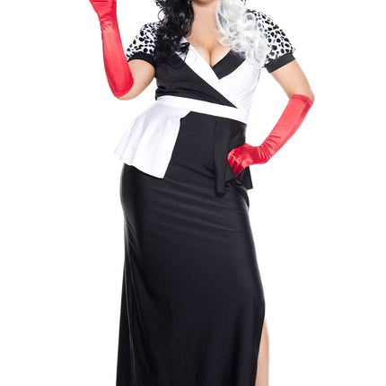 Storybook Cruel Plus Villian Woman Costume by Music Legs only at  TeeJayTraders.com