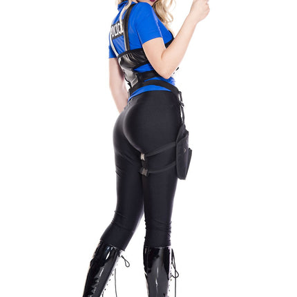 Traffic Stopper Police Woman Costume by Music Legs only at  TeeJayTraders.com - Image 2