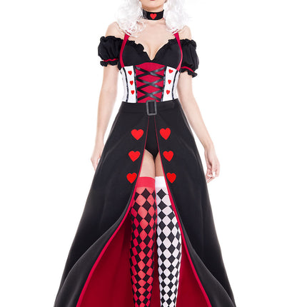 Enchanting Royal Heart Queen Woman Costume by Music Legs only at  TeeJayTraders.com