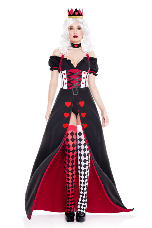 Enchanting Royal Heart Queen Woman Costume by Music Legs only at  TeeJayTraders.com