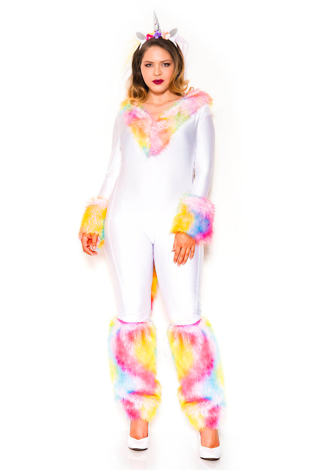 Unicorn Women Costume Plus Size by Music Legs only at  TeeJayTraders.com