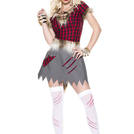 Firece Werewolf Woman Costume by Music Legs only at  TeeJayTraders.com