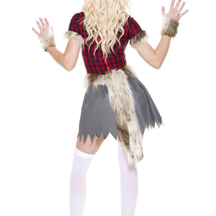 Firece Werewolf Woman Costume by Music Legs only at  TeeJayTraders.com - Image 2