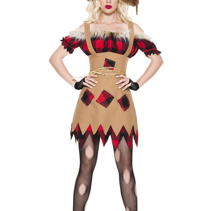 Living Scarecrow Woman Costume by Music Legs only at  TeeJayTraders.com