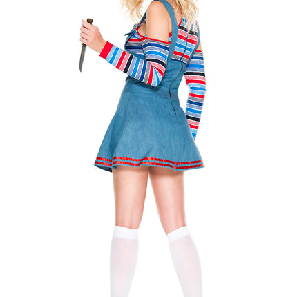 Good Guys Doll Women Costume by Music Legs only at  TeeJayTraders.com - Image 3