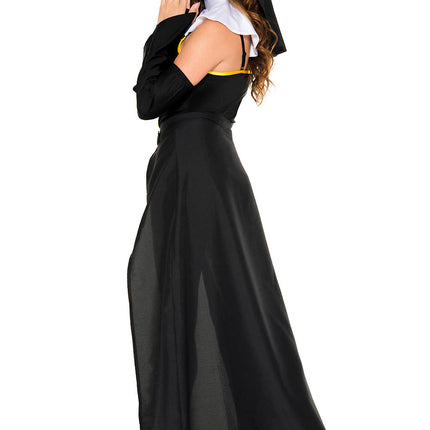 Convent Sister Women Costume by Music Legs only at  TeeJayTraders.com - Image 2