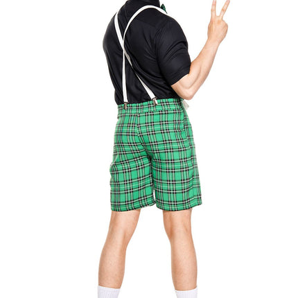 Classroom Nerd Men Costume Green by Music Legs only at  TeeJayTraders.com - Image 2