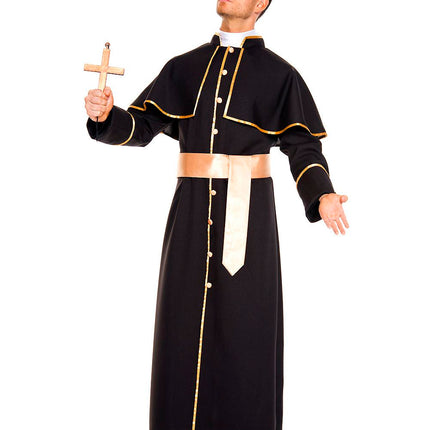 Deluxe Priest Men Costume by Music Legs only at  TeeJayTraders.com