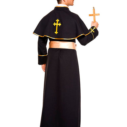 Deluxe Priest Men Costume by Music Legs only at  TeeJayTraders.com - Image 2