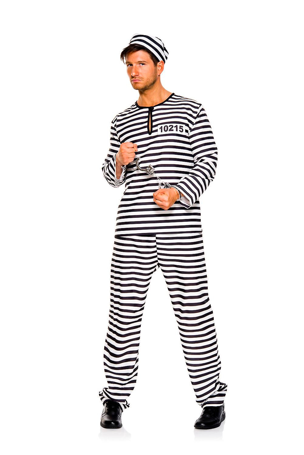 Prison Mate Men Costume by Music Legs only at  TeeJayTraders.com