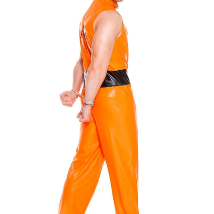 Escaped Convict Men Costume by Music Legs only at  TeeJayTraders.com - Image 2