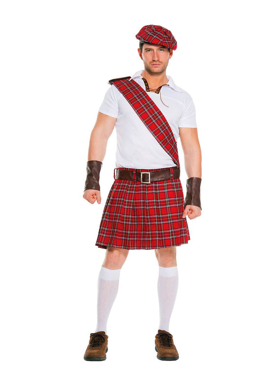 Traditional Scottish Men Costume by Music Legs only at  TeeJayTraders.com