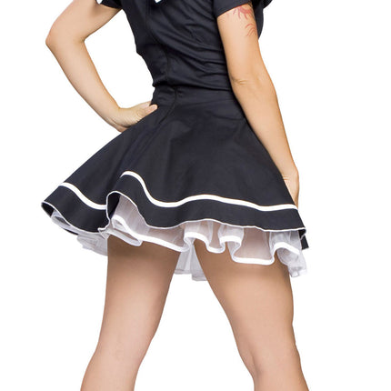 Pinup Captain Woman Sailor Costume by Roma Costumes only at  TeeJayTraders.com - Image 2