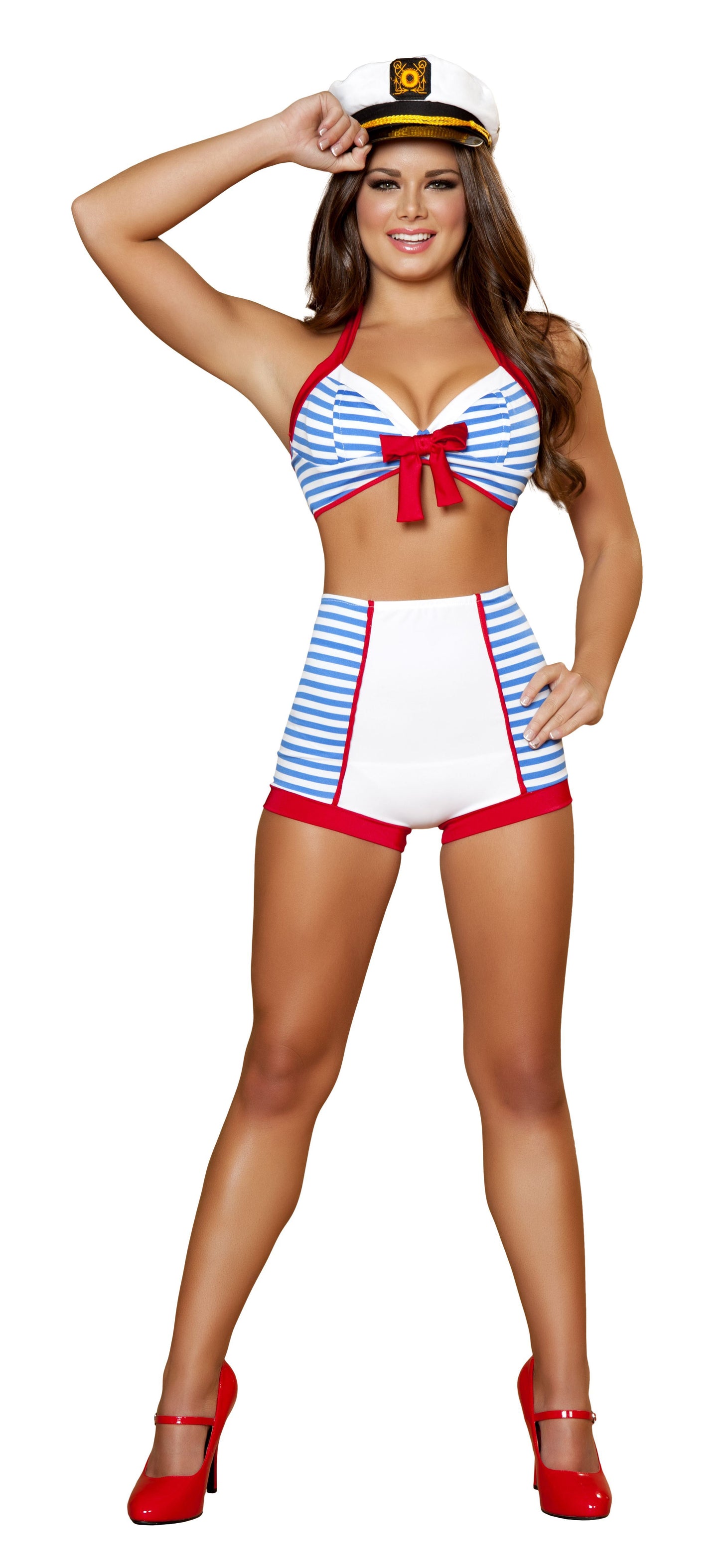 Playful Pinup Sailor Women Costume by Roma costumes only at  TeeJayTraders.com