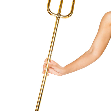 Golden Neptune Trident by Roma Costume only at  TeeJayTraders.com