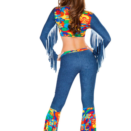 Groovy Love Child Woman Costume by Roma Costumes only at  TeeJayTraders.com - Image 2